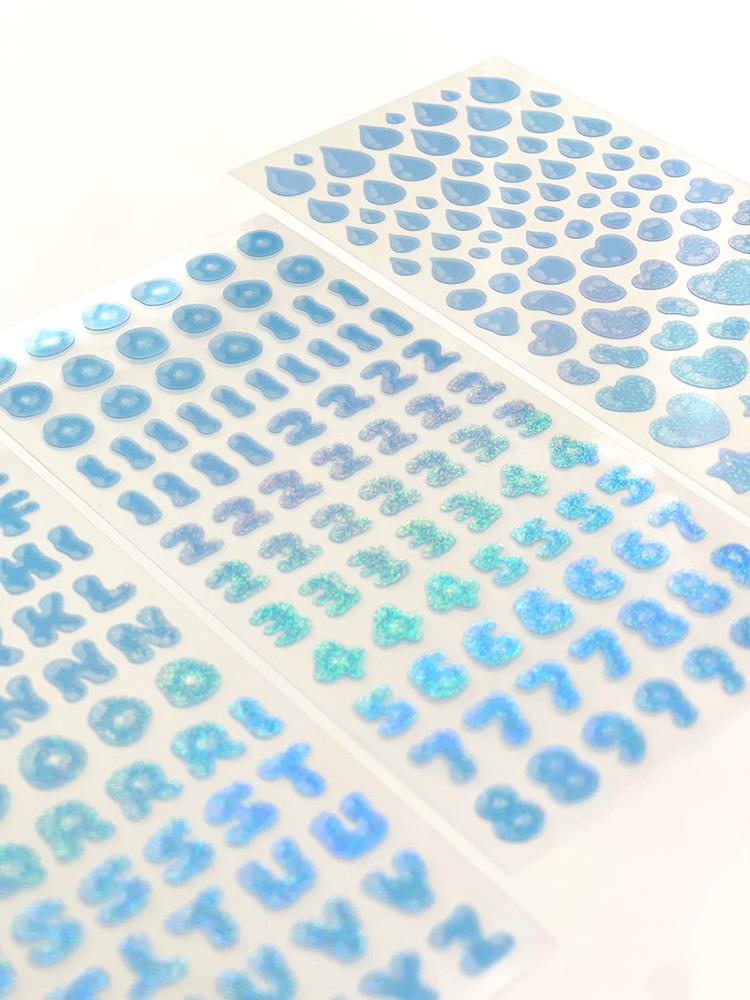 마고즈 물방울 스티커 3종 선택