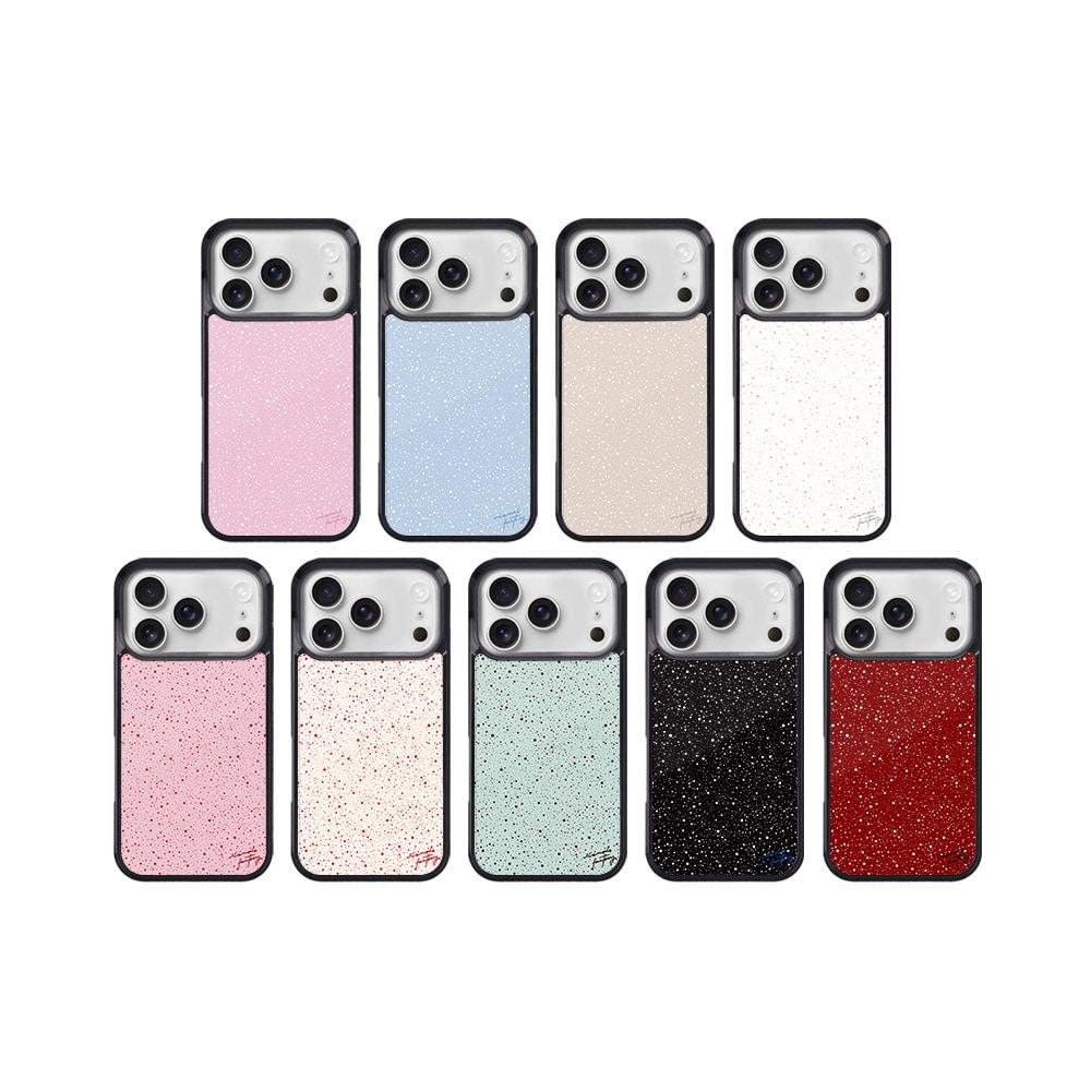 스노잉 아이폰 갤럭시 맥세이프 블랙 아크 케이스