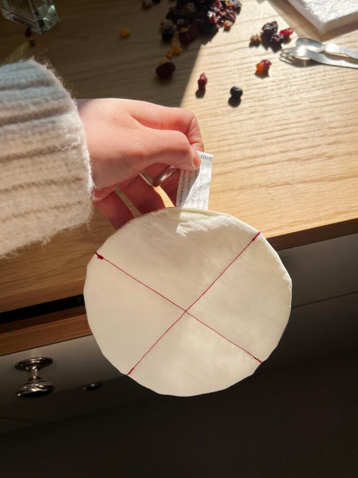 Cosymosy Mok-hwa Som Fabric Mat - Circle Type (코스터)