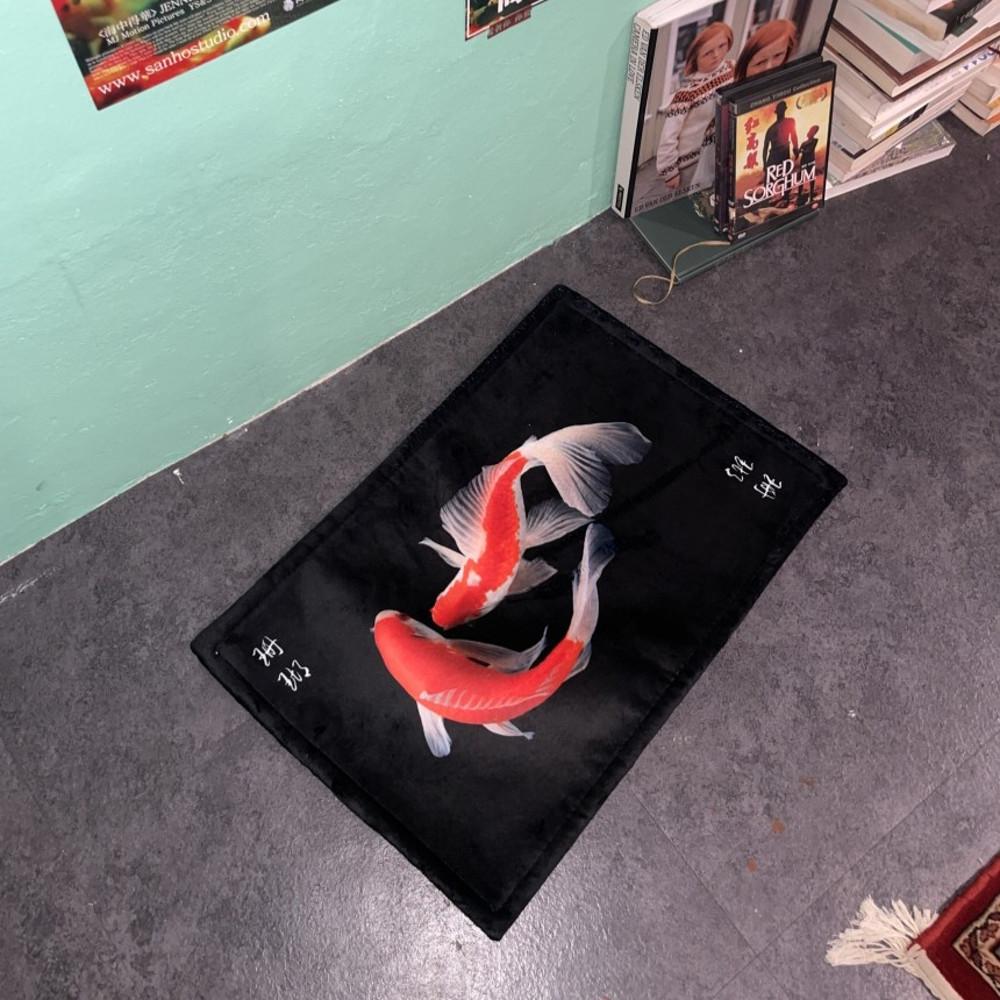 제작 3-10일)流 koifish 미니 러그(발매트)