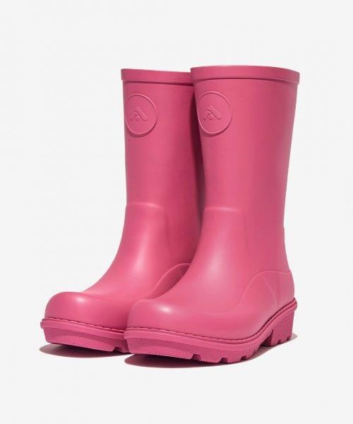 원더웰리 주니어 레인부츠 핑크