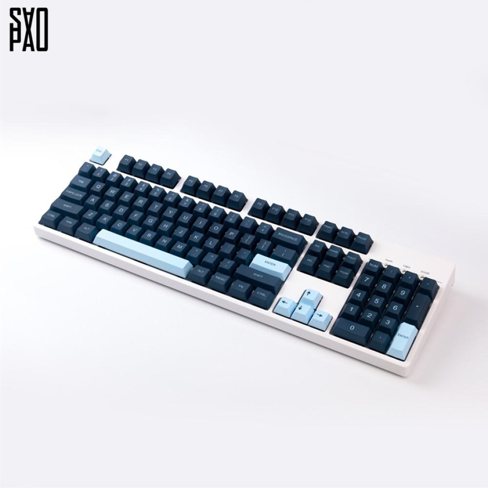 사오파오 GMK 혜성 st. 키캡 PBT 체리 5면 염료승화 Comet (132키)