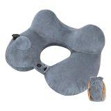 탐사 휴대용 버클 에어 펌프 목 베개 메이크업 가방