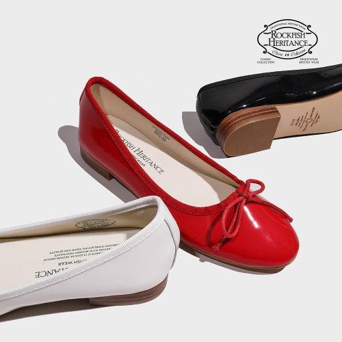 [락피쉬헤리턴스] 헤리턴스 리본 플랫 - 3color