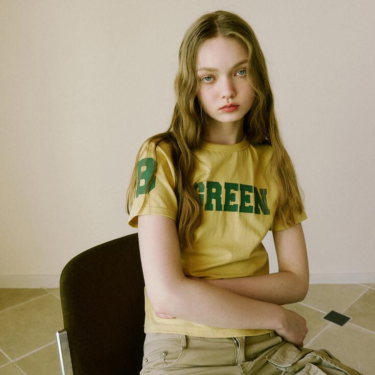 GB Logo Tee (Yellow Beige)