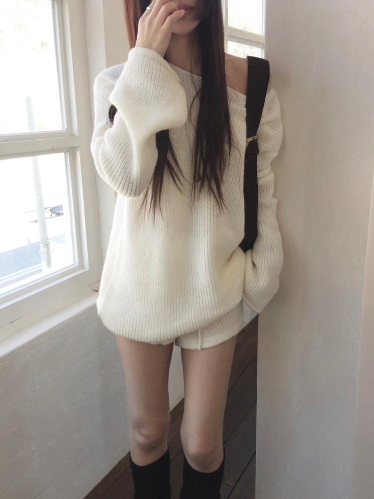 knit set (ivory)