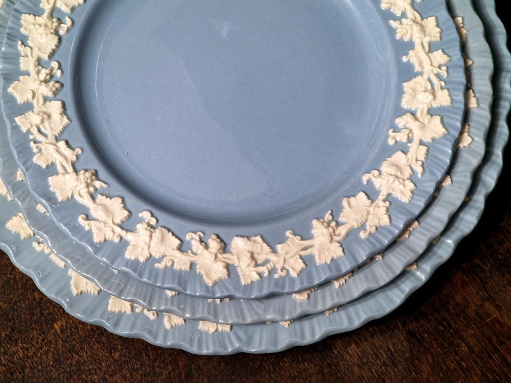 영국앤틱 찻잔 웨지우드 퀸즈웨어 Wedgwood Queensware 샐러드접시(23cm)