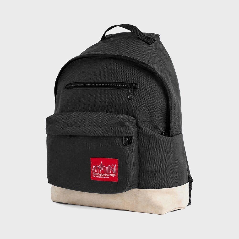 1211 Big Apple Backpack LG BLACK SUEDE