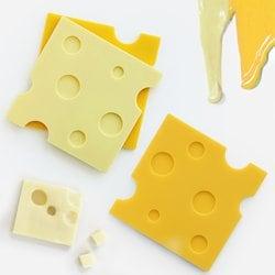 [리본제이]치즈 실리콘 냄비받침 매트 미끄럼방지 패드 티코스터 팟홀더
