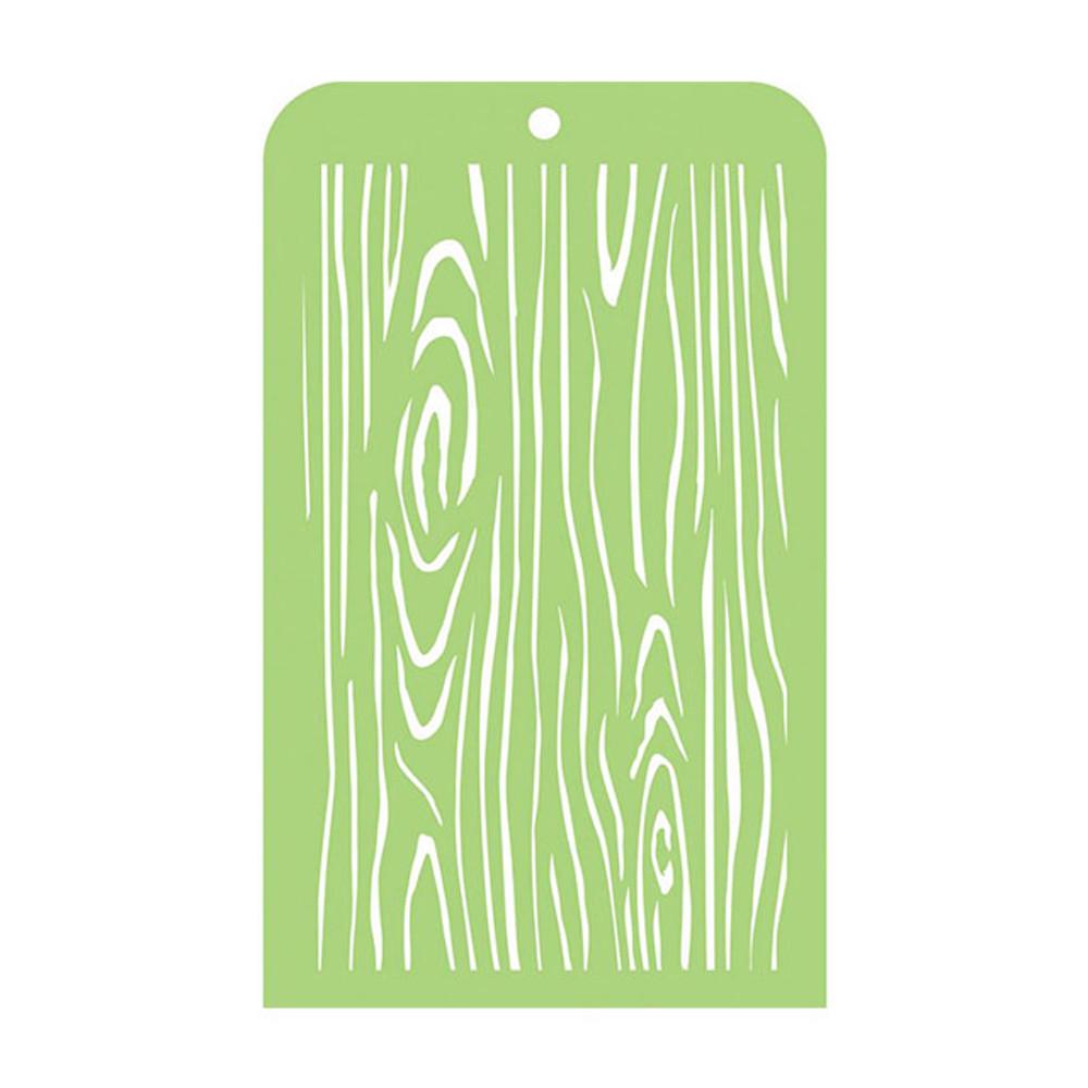 KAISERCRAFT DESIGNER TEMPLATE IT013 Woodgrain 우드그레인 스텐실 도안