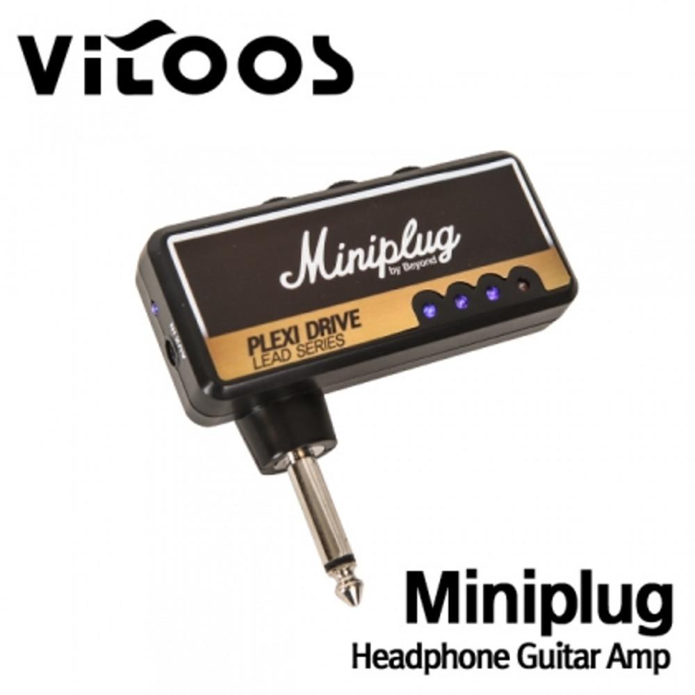 헤드폰앰프 VITOOS 일렉기타 미니헤드폰앰프 Miniplug