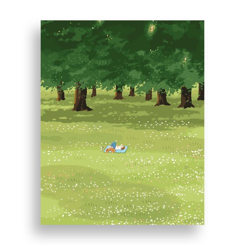 평화로운 휴식 [보담]