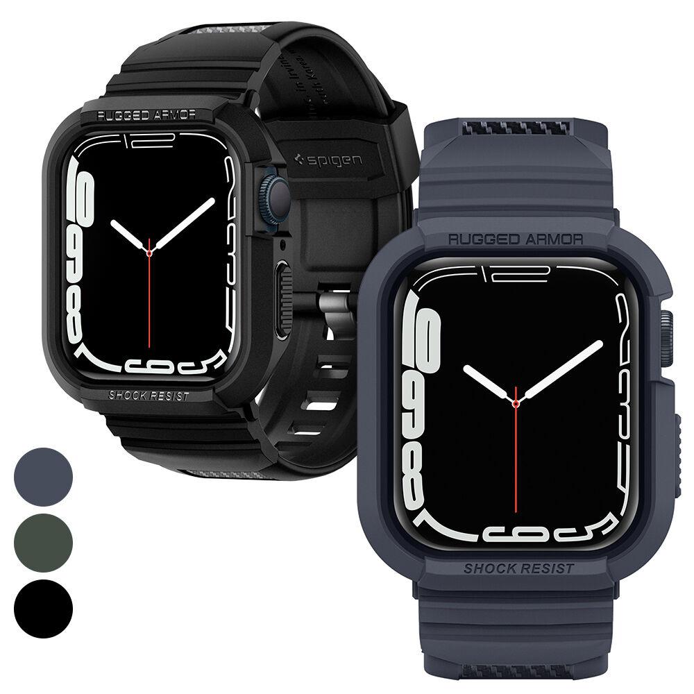 애플워치 케이스 8 7 6 SE2 5 4 러기드아머 프로 스트랩