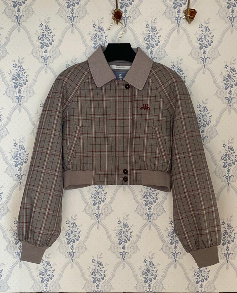 볼레바 체크 아우터_숏