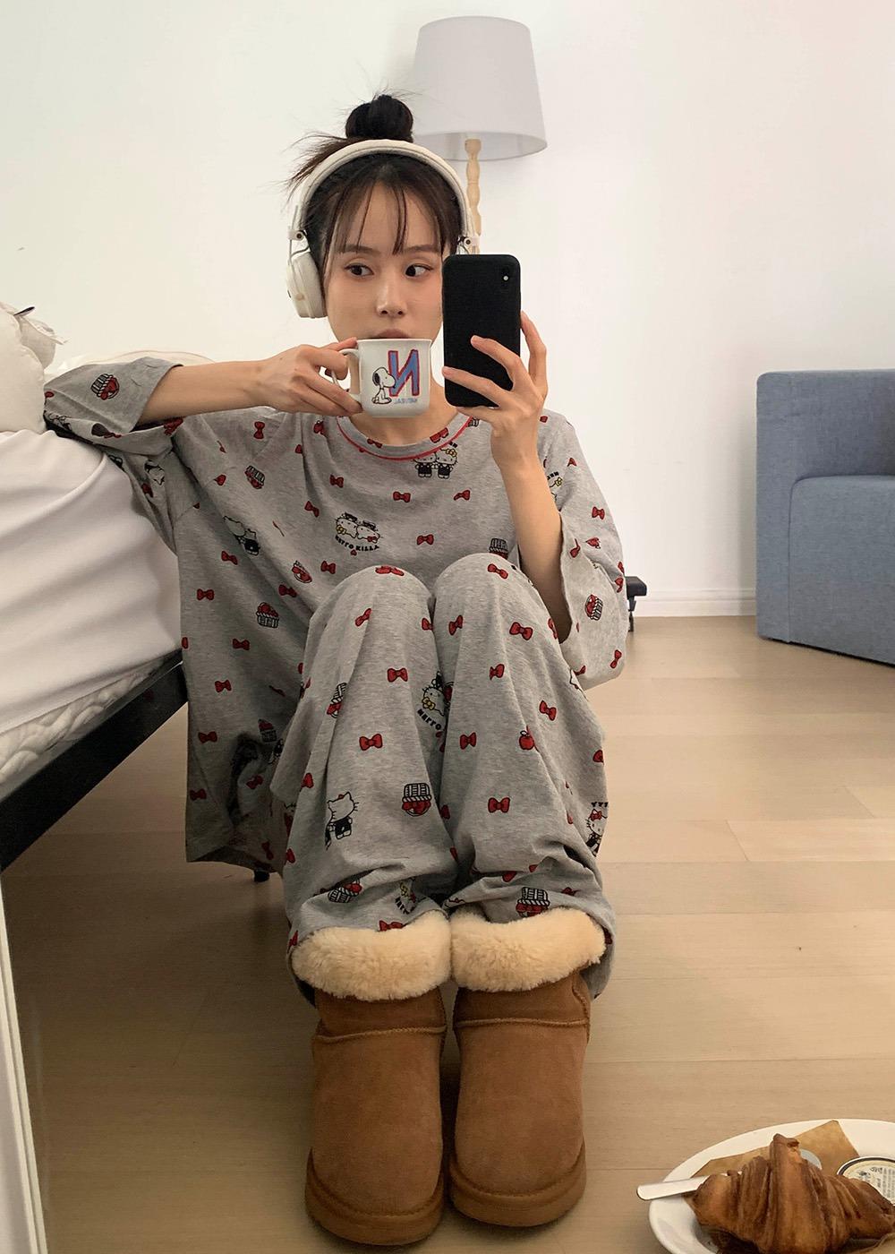 릿킴 *SANRIO* HELLO KITTY HOMEWEAR