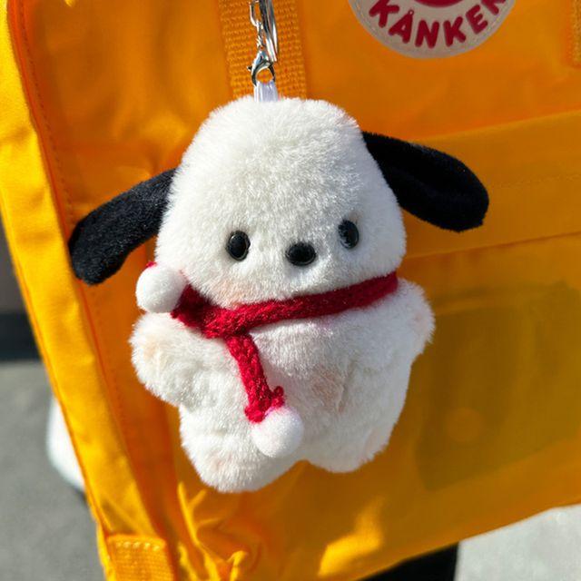 쫑긋 포코 인형 키링 댕댕이 강아지 미니인형 에어팟키링 키홀더 가방 파우치 열쇠고리 소품 친구 생일 선물