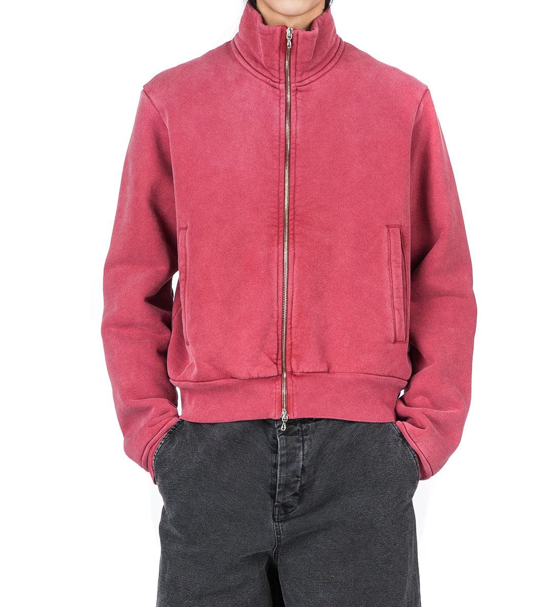 MOB JACKET RED SUN FADE HEFTY FLEECE - 48