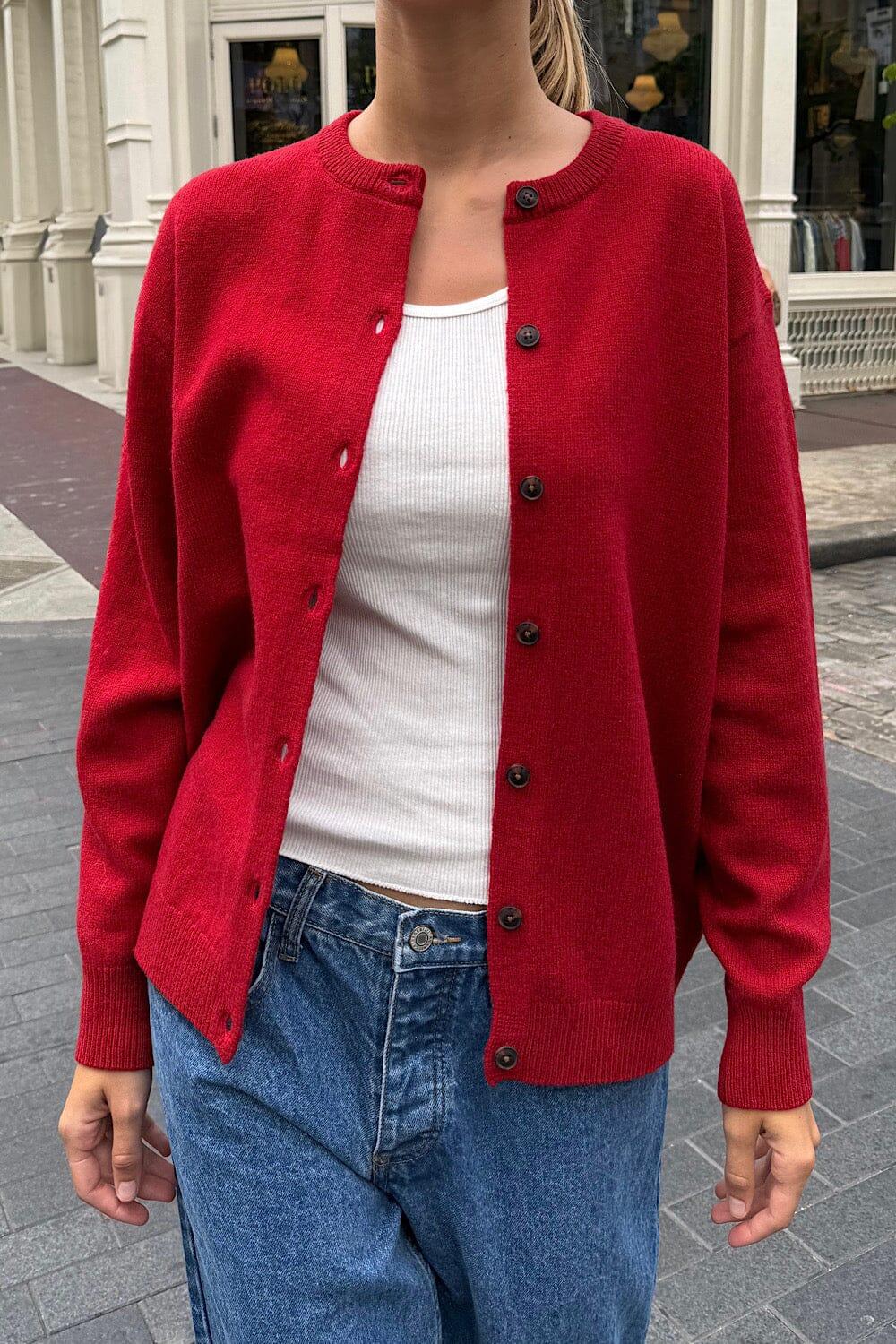 Amalie Cardigan - Red / XS/S