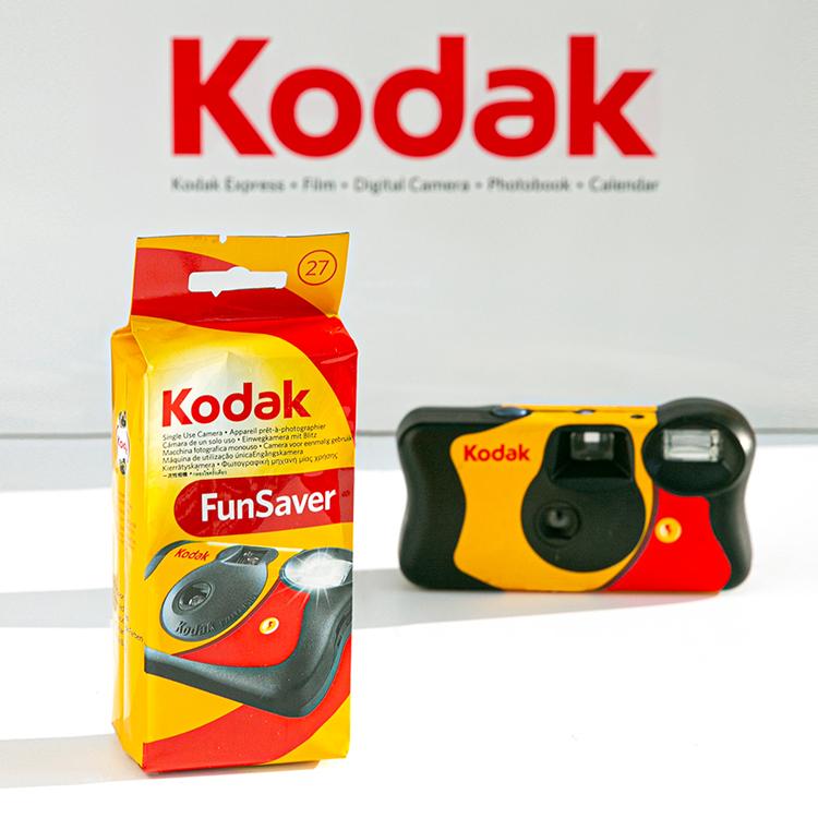 [Kodak] 코닥 일회용 플래쉬 카메라 펀 세이버 27