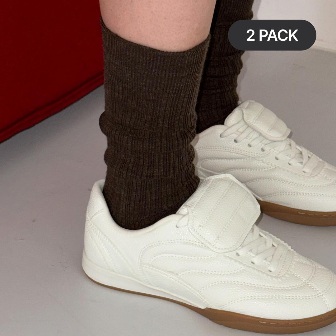 [29CM 단독] wool loose middle socks (7colors) - 2PACK