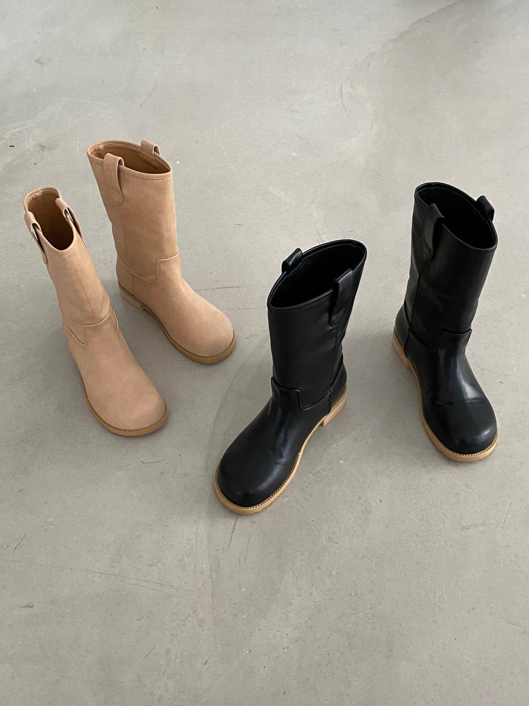 브레드 하프 부츠