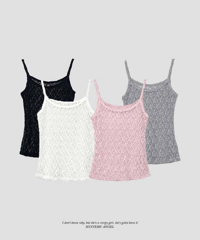 LACE SLEEVELESS