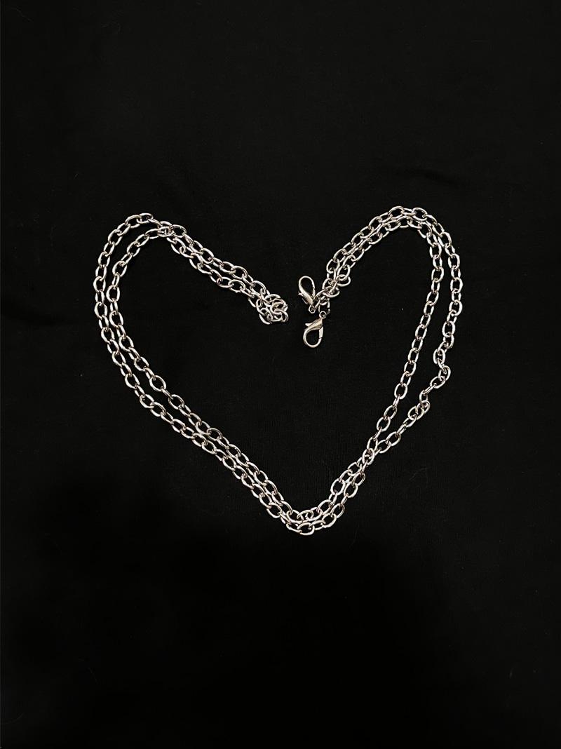 Silver Chain Strap (108cm/118cm/128cm)