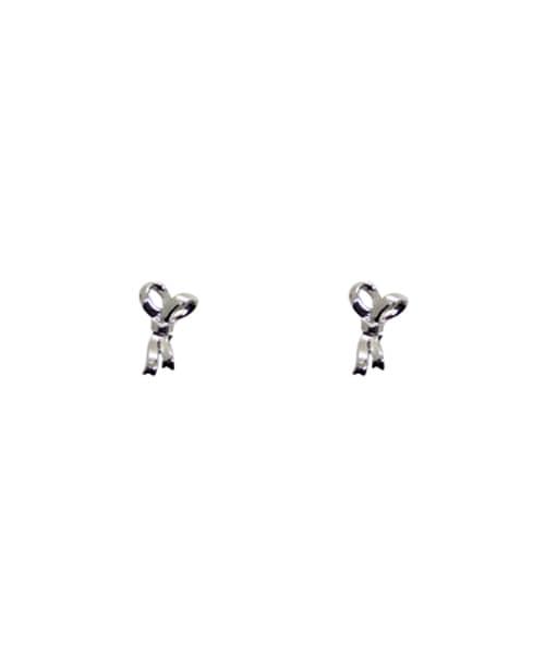Ribbon line earring_M