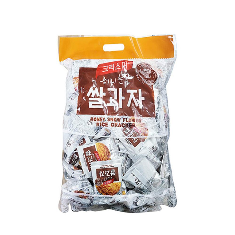크리스피 허니 눈꽃쌀과자920g 대용량 탕비실용 [원산지:상세설명에 표시]