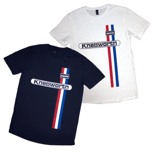 Oasis/ Knebworth Vertical Stripe(2 Col, T-Shirt) *예약 상품