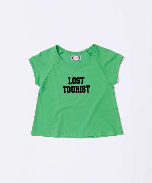 Lost Tourist Tee Neon Green