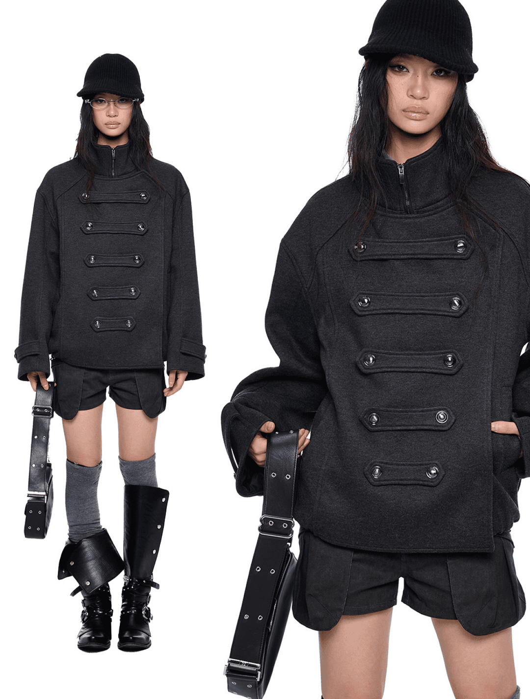 EZEK Napoleon Wool Jacket