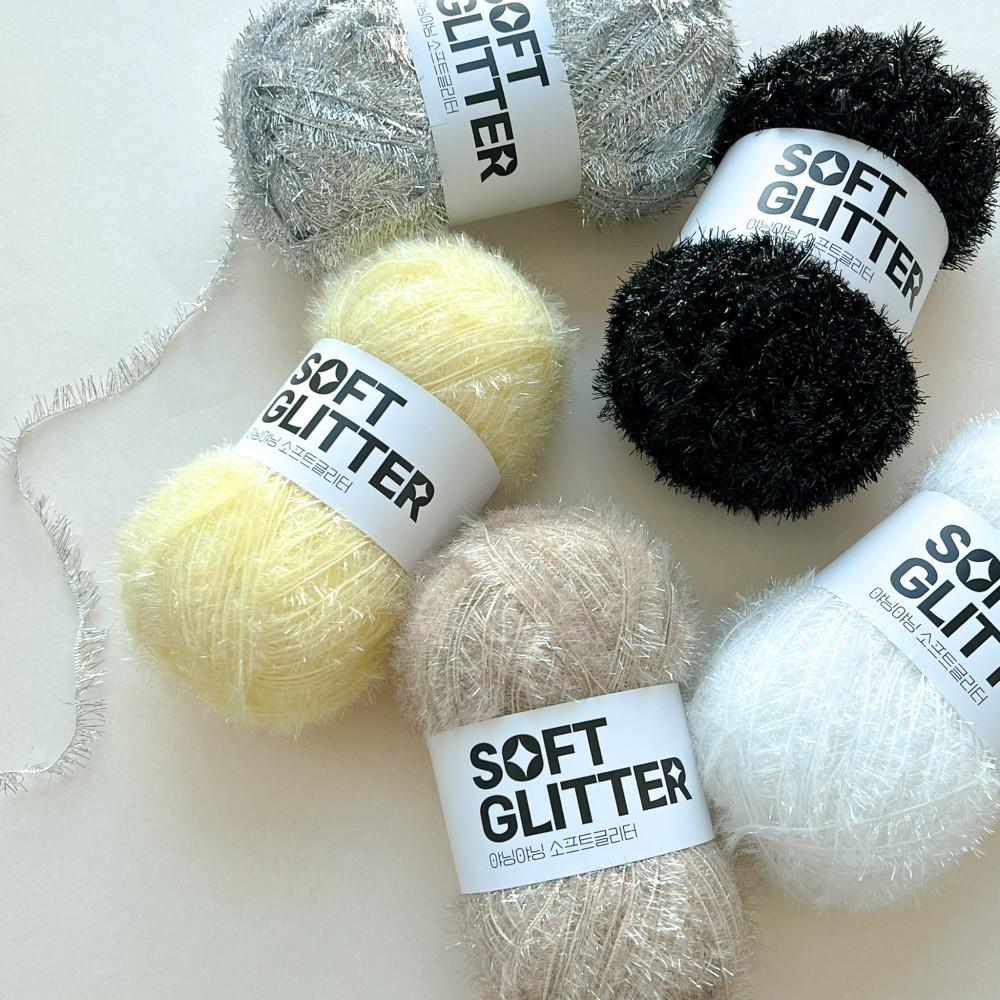 [마쿠로백 사용] 소프트글리터 단품 반짝이실 특수사