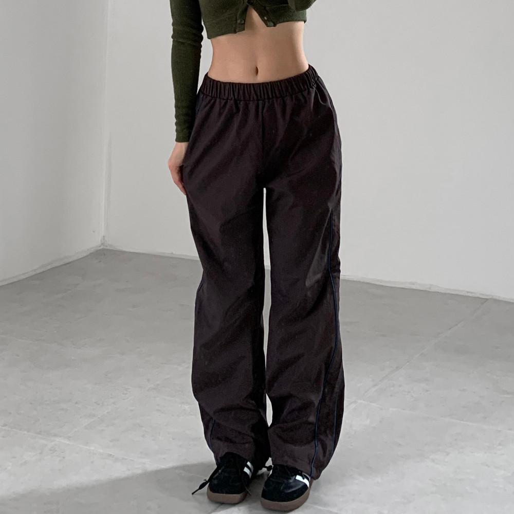 [기모]라인 투웨이 트랙팬츠(2color)