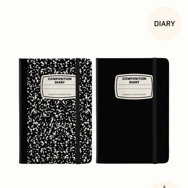 만년형 컴포지션 위브 다이어리