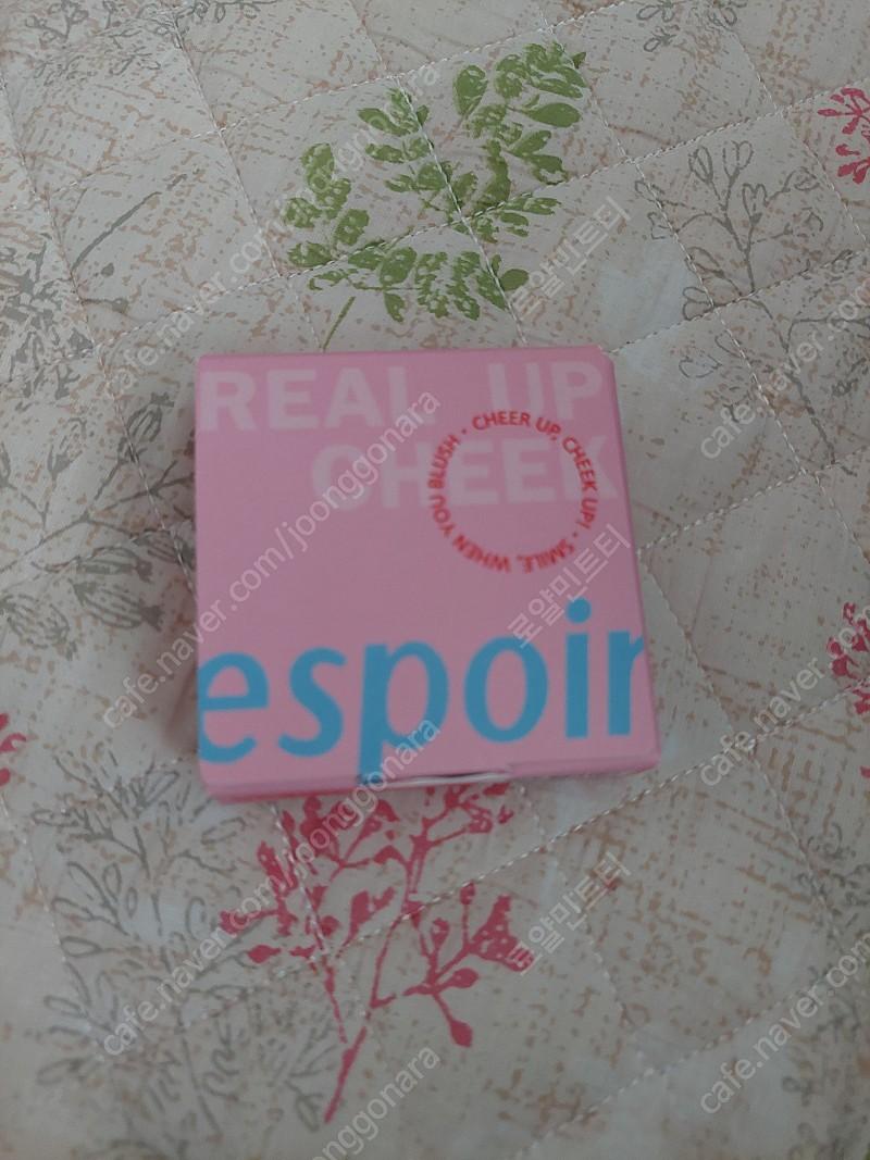 에스쁘아 리얼치크업 버블리핑크 새제품 볼터치블러셔