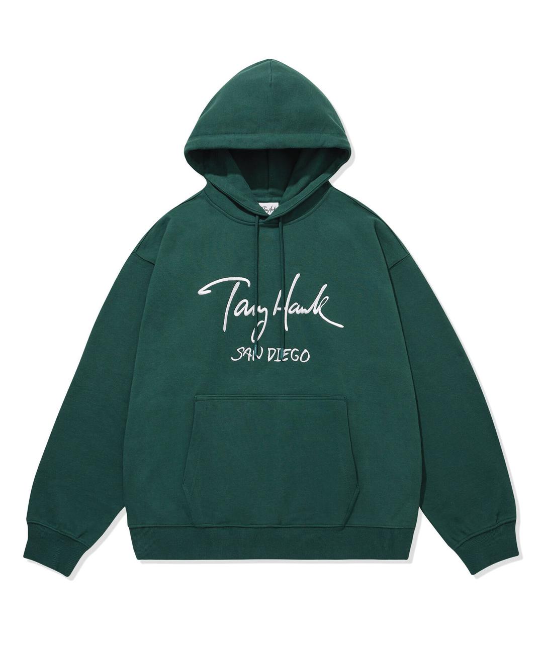 토니 에센셜 후디 그린