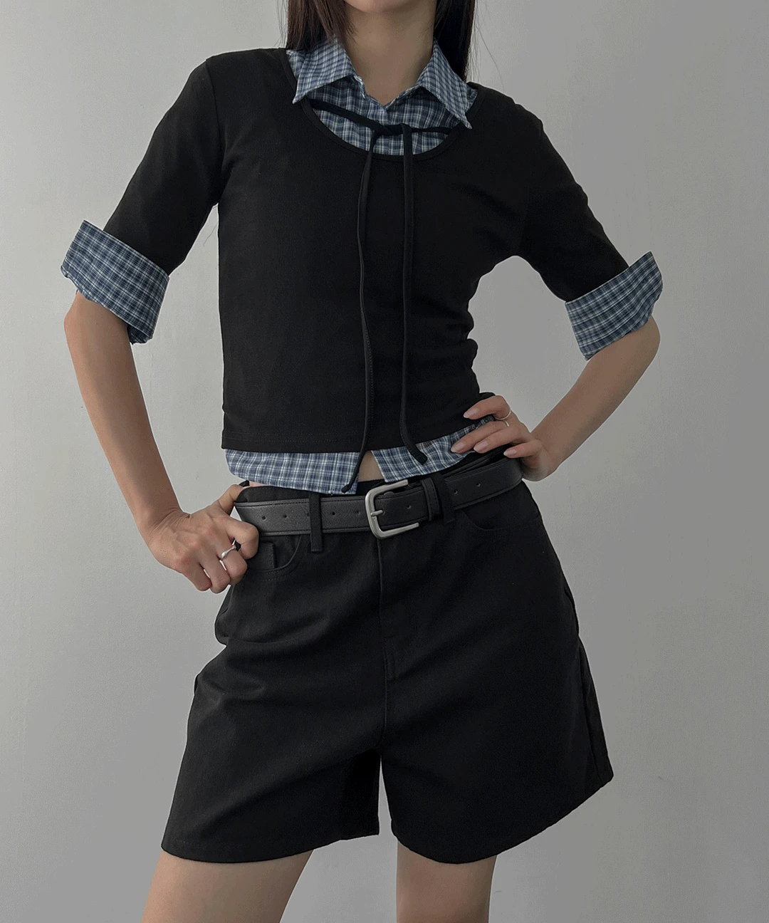 리본 투웨이 티셔츠