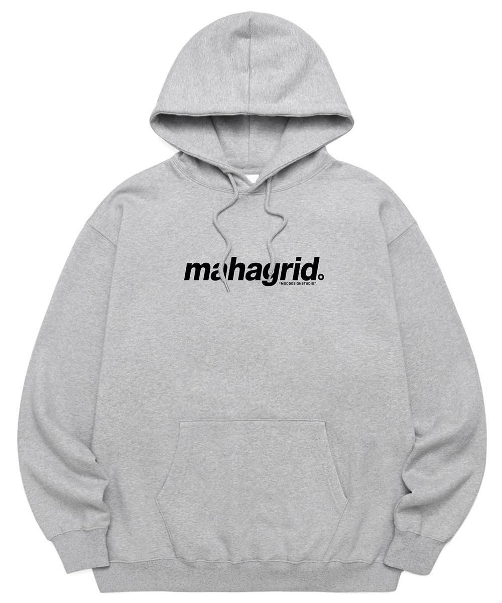 BASIC LOGO HOODIE[GREY]