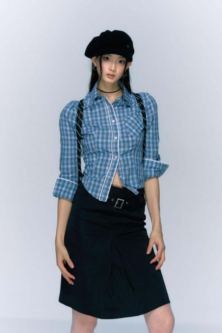 Curriges Classic Slim Checkered Shirt