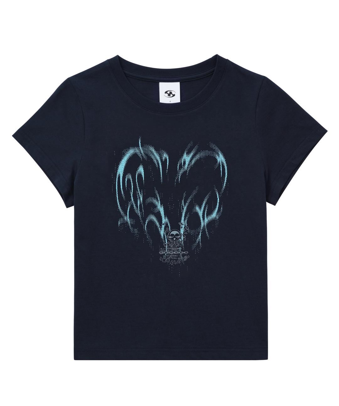 PULSE OF REBIRTH T-SHIRT_0 [NAVY]