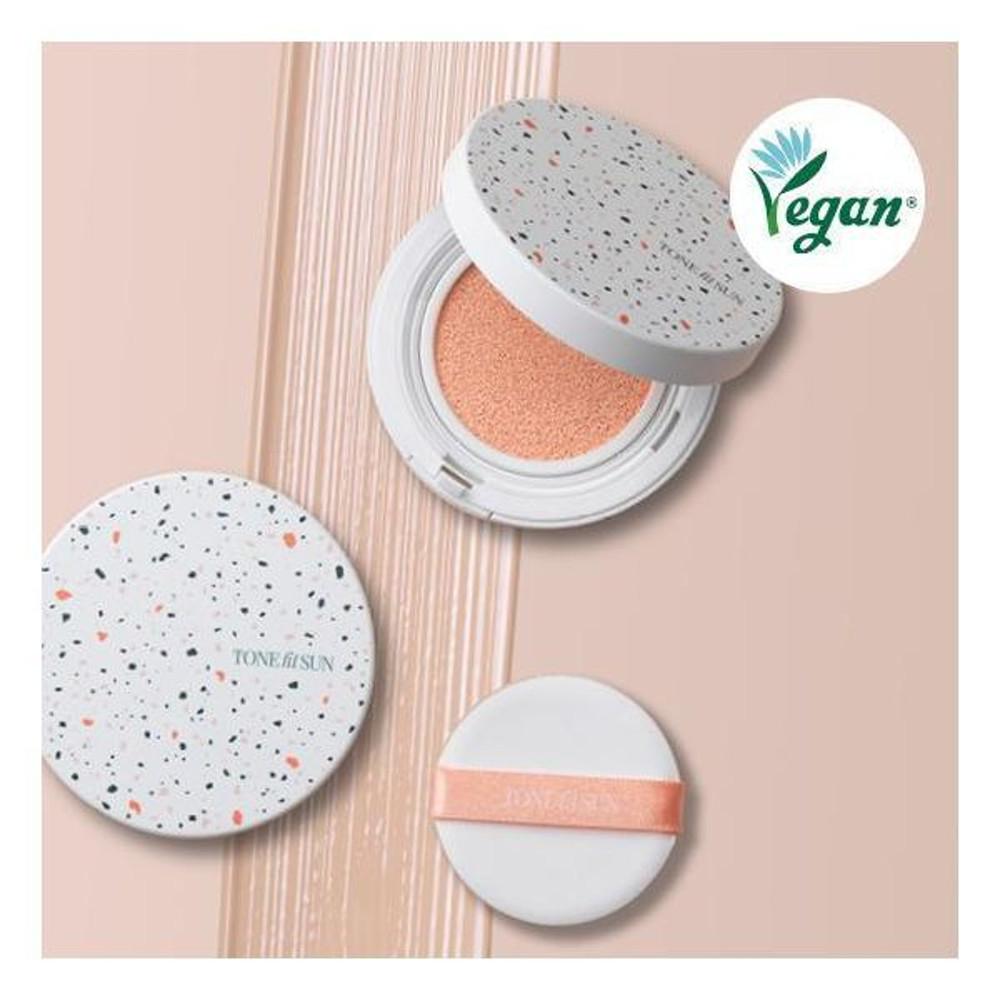 톤핏선 비건 톤업 선쿠션 SPF50+ PA++++