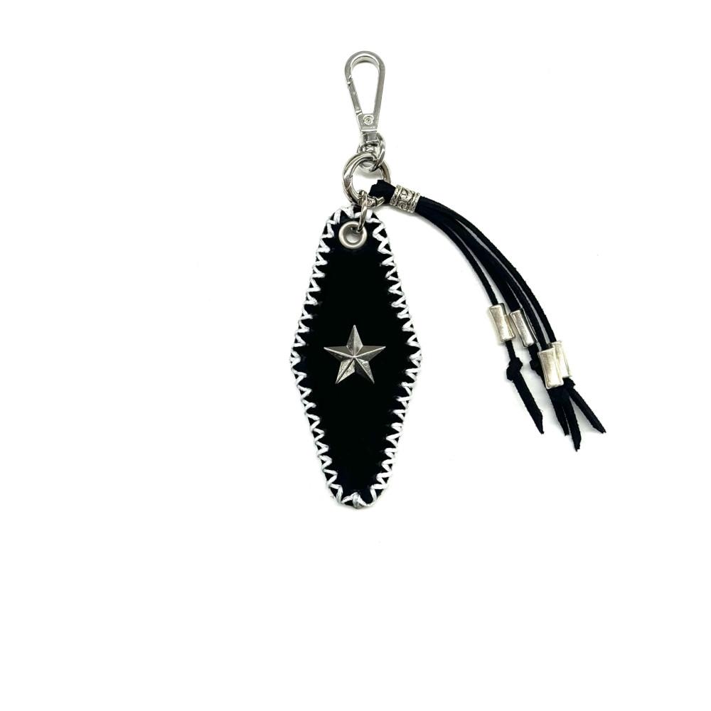 페이즈 스터드 키링(스웨이드)