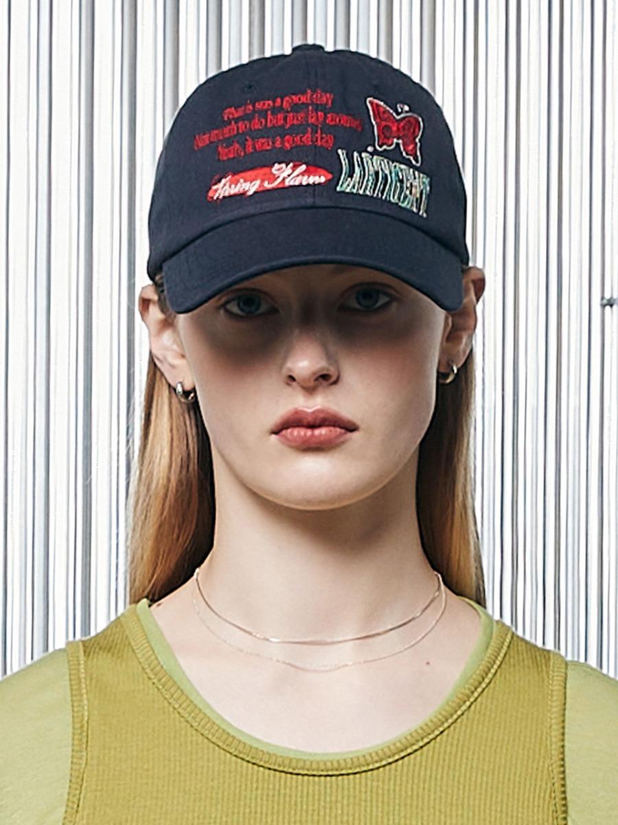 L2 SPRING BALL CAP(NAVY)