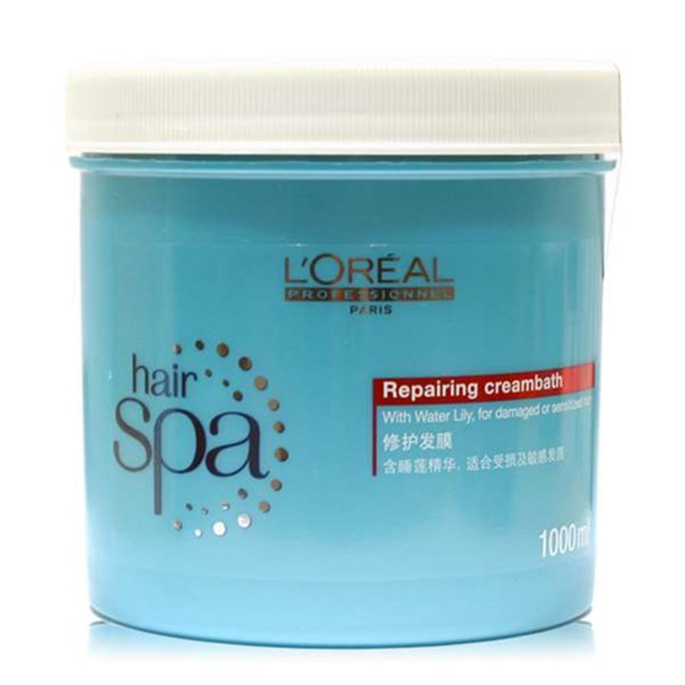 로레알 헤어스파 리페어링 크림바스 트리트먼트 1000ml 미용실 살롱케어