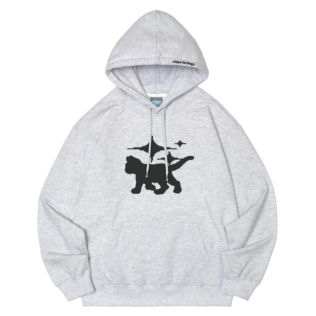 PIXEL GOYANGI HOODIE [GREY]