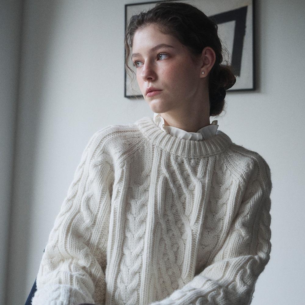 Twist Cable Knit_3color