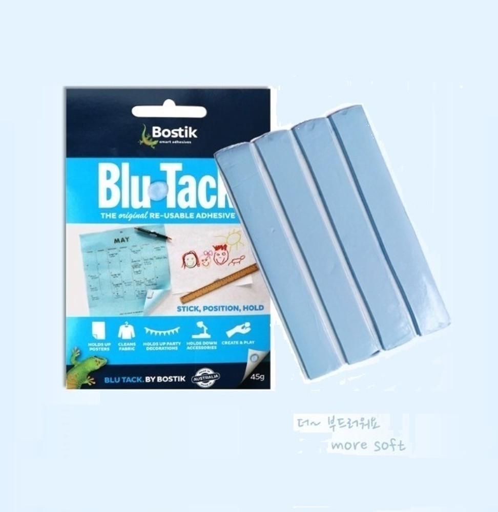 블루택 /뗏다 붙였다 재사용 만능점착제 / Blutack 블루45g 1개 (분할형)