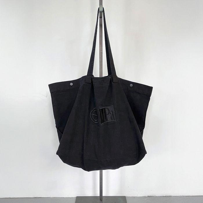 MPa DENIM TOTE BAG (BLACK)