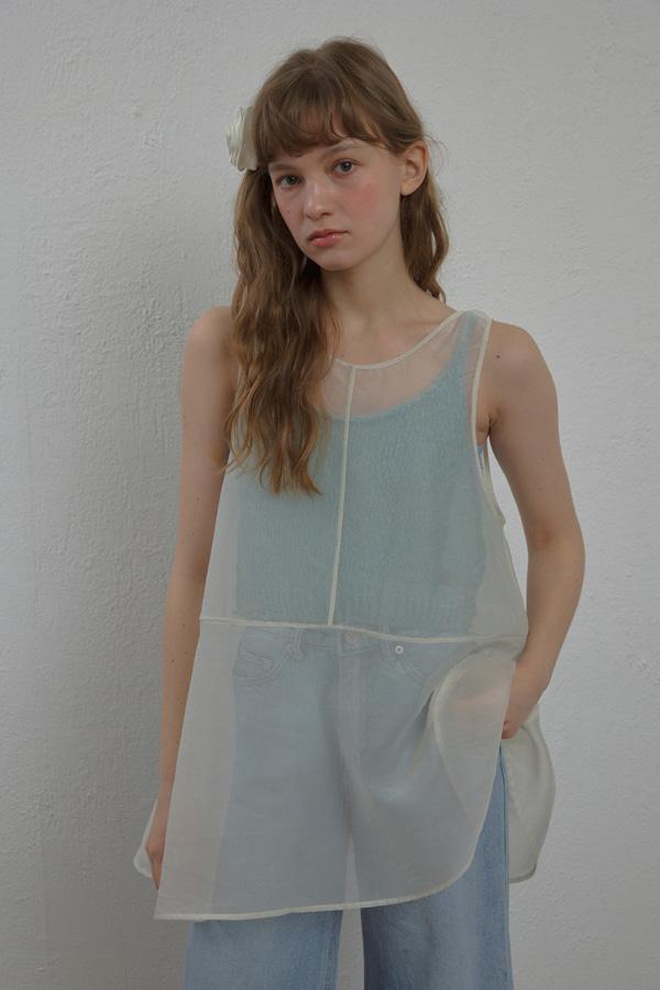 [6차] SEE-THROUGH SILKY DRESS